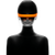 Futuristic Portrait Silhouette Vinyl Car Decal Sticker – Waterproof & UV-Resistant 3.4133333333333336"