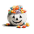 Halloween Candy Bowl Vinyl Car Decal Sticker – Waterproof & UV-Resistant 6.826666666666667"