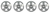 4x High Quality Chrome Plated Wheel Covers | Fits 2006-2011 Chevrolet HHR | Set Of 4