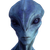 Alien Humanoid Portrait V3 Vinyl Car Decal Sticker – Waterproof & UV-Resistant 3.4133333333333336"