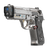 Smart Biometric Pistol Vinyl Car Decal Sticker – Waterproof & UV-Resistant 3.4133333333333336"