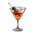 Manhattan Cocktail Glass Vinyl Car Decal Sticker – Waterproof & UV-Resistant 6.826666666666667"
