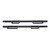 2x Upgrade Your Ride with Westin Automotive HDX Nerf Bar | 3 Inch Black Steel with Drop Down Steps | Easy Installation | Maximum Traction
