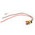 2x Durable 3-Wire Pigtail | Fits 4-In-1 STT Lamps | Hard Shell Connection