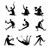 Silhouette Character Poses Vinyl Car Decal Sticker – Waterproof & UV-Resistant 6.826666666666667"