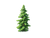 Isometric Pine Tree V2 Vinyl Car Decal Sticker – Waterproof & UV-Resistant 6.1866666666666665"