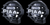 2x Illuminate Like Daylight | Valeo LP560 LED Driving Fog Lights | 6" Round | 14W | Set of 2