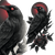 Gothic Crow Tattoo V3 Vinyl Car Decal Sticker – Waterproof & UV-Resistant 3.4133333333333336"