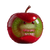 Angry Apple Kiwi Vinyl Car Decal Sticker – Waterproof & UV-Resistant 3.4133333333333336"