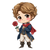 Chibi Romeo Prince Vinyl Car Decal Sticker – Waterproof & UV-Resistant 3.4133333333333336"