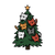 Christmas Tree Cats Vinyl Car Decal Sticker – Waterproof & UV-Resistant 3.4133333333333336"