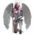 Cyborg Angel Warrior Vinyl Car Decal Sticker – Waterproof & UV-Resistant 3.4133333333333336"