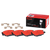 4x Enhance Your Braking Power with Brembo Ceramic Brake Pads | Fits Various 2016-2021 GMC, Buick & Chevrolet Models