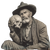 Old West Preacher Vinyl Car Decal Sticker – Waterproof & UV-Resistant 3.4133333333333336"
