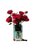 Red Peonies Vase Vinyl Car Decal Sticker – Waterproof & UV-Resistant 8.746666666666666"