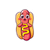 Cartoon Hotdog Character Vinyl Car Decal Sticker – Waterproof & UV-Resistant 3.4133333333333336"