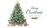 Vintage Christmas Tree V8 Vinyl Car Decal Sticker – Waterproof & UV-Resistant 2.72"