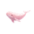 Pink Sky Whale V5 Vinyl Car Decal Sticker – Waterproof & UV-Resistant 6.826666666666667"