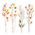 Autumn Botanical Bouquet Vinyl Car Decal Sticker – Waterproof & UV-Resistant 6.826666666666667"