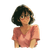 Ghibli-Style Woman Portrait Vinyl Car Decal Sticker – Waterproof & UV-Resistant 3.4133333333333336"