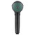 2x Dura Faucet Hand Held Black Shower Head | Single Function Flow Setting | Comfortable Grip