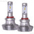 2x Enhance Your Night Vision with Valeo Platinum 9012 LED Bulb | 4000 Lumens | 6000K Light Color