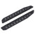 2x Go Rhino Cab-Length Running Board Component | Heavy Duty Design, 7 Inch Wide, Bedliner Coating