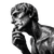 The Thinker Bust Vinyl Car Decal Sticker – Waterproof & UV-Resistant 6.826666666666667"