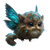 Furry Winged Creature Vinyl Car Decal Sticker – Waterproof & UV-Resistant 3.4133333333333336"
