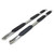 Enhance Your Truck with TrailFX 5" Oval WTW Side Bars | Polished Stainless Steel | Rocker Panel Mount
