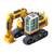 Toy Excavator Illustration Vinyl Car Decal Sticker – Waterproof & UV-Resistant 6.826666666666667"