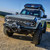 2x 2021-2023 Ford Bronco Bumper | High Strength One Piece Design | Fits 8000-12000lb Winches | With D-Ring Mount | Textured Black Powder Coat