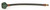 2x Camco 12 Inch Propane Feed Hose | Type 1 ACME Nut x 1/4 Inch Male Flare | Connects Propane Cylinder to RV | 200,000 BTU/hour | UL/CGA Approved