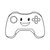 Smiley Gaming Controller Vinyl Car Decal Sticker – Waterproof & UV-Resistant 6.826666666666667"