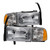 2x Improve Vehicle Looks & Visibility | Xtune Headlight Assembly for Dodge Ram 3500/1500/2500 1994-2002