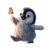 Cute Penguin Animation Vinyl Car Decal Sticker – Waterproof & UV-Resistant 3.4133333333333336"