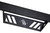 2x Upgrade Your Tacoma | Fishbone Offroad Nerf Bar | Square Style, Drop Down Step | Black Powder Coated