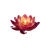 Diwali Lotus Flower Vinyl Car Decal Sticker – Waterproof & UV-Resistant 6.826666666666667"