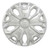 4x High-Quality 16 Inch Silver Wheel Covers | Set Of 4 | Snap-On Fitment | ABS Material