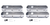 2x Elite Edelbrock Valve Cover for Ford Windsor Small Block, Finned Polished Aluminum - Set of 2