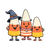 Candy Corn Characters Vinyl Car Decal Sticker – Waterproof & UV-Resistant 6.826666666666667"