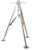 Ultra-Fab Stabilizer Jack | Stabilizes the Heaviest Trailer! | 5000lb | Adjustable 37-50in | Steel | Easy to Use