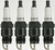 4x Autolite OE Replacement Spark Plug | Copper Core, Full Required Voltage| RF Interference Reduction