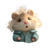 Sleepy Hamster Pajamas Vinyl Car Decal Sticker – Waterproof & UV-Resistant 3.4133333333333336"