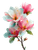 Magnolia Flower Watercolor Vinyl Car Decal Sticker – Waterproof & UV-Resistant 8.213333333333333"