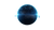 Glowing Blue Earth V2 Vinyl Car Decal Sticker – Waterproof & UV-Resistant 2.72"