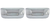 2x Upgrade Your GMC or Chevy Tailgate | Chrome Plated Handle Cover with Trim | Durable ABS Construction