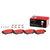 4x Brembo Ceramic Brake Pads | Set Of 4 | 2006-2020 Toyota Corolla iM, RAV4 & More | Low Dust, Premium Warranty
