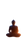 Radiant Buddha Silhouette Vinyl Car Decal Sticker – Waterproof & UV-Resistant 9.706666666666667"