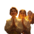 Praying Thai Villagers Vinyl Car Decal Sticker – Waterproof & UV-Resistant 3.4133333333333336"